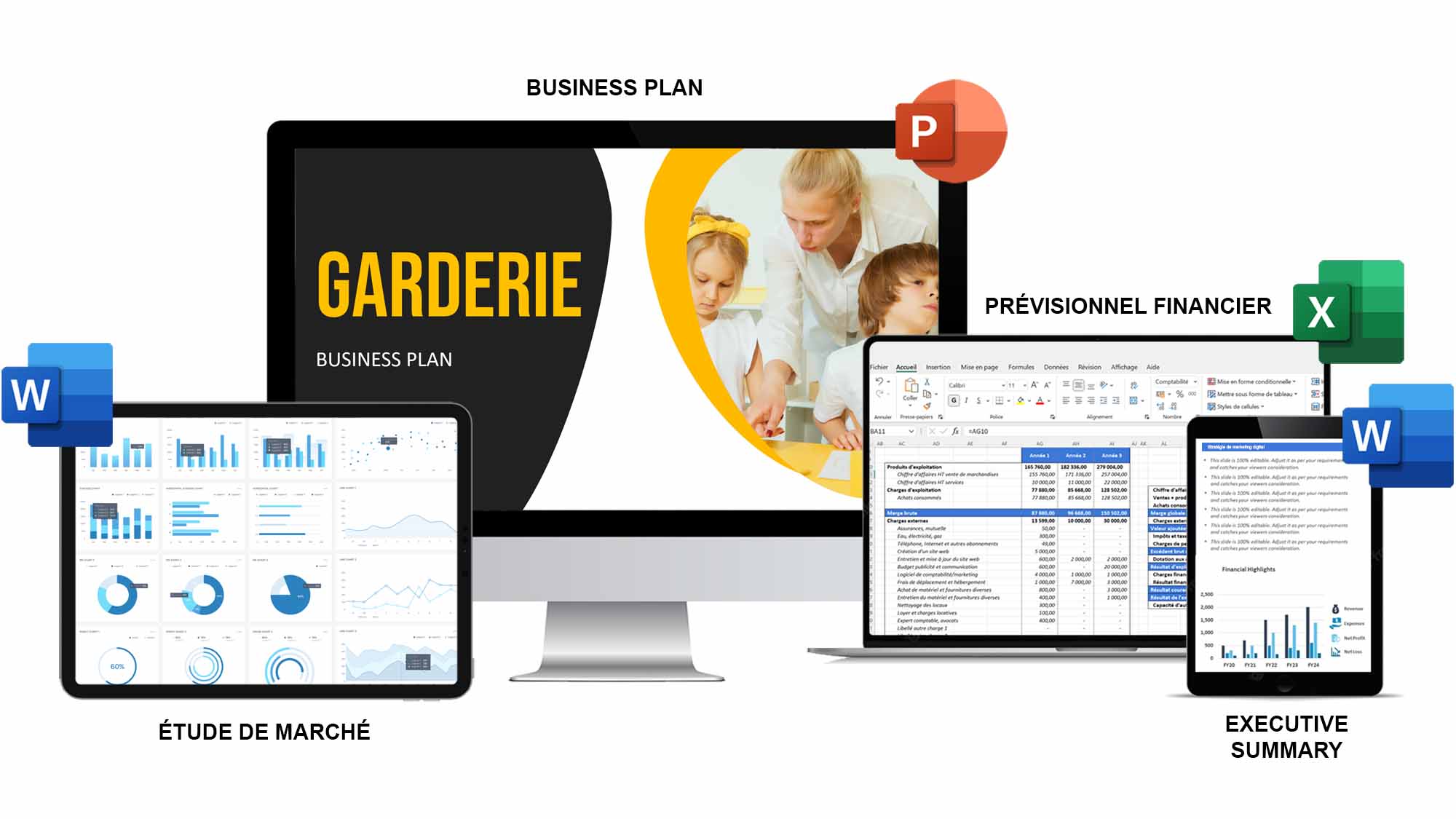 business plan garderie pdf